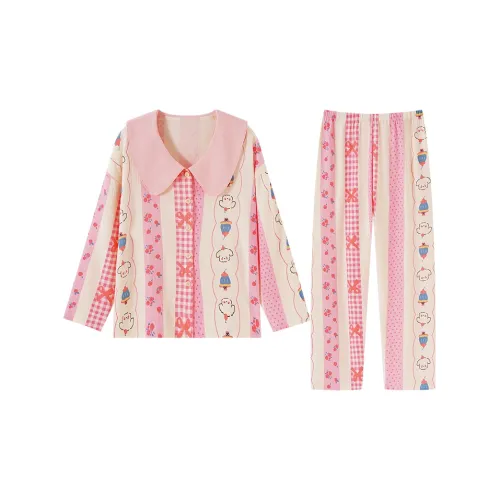 OUSHIBO Pajama Set Women's Image Color