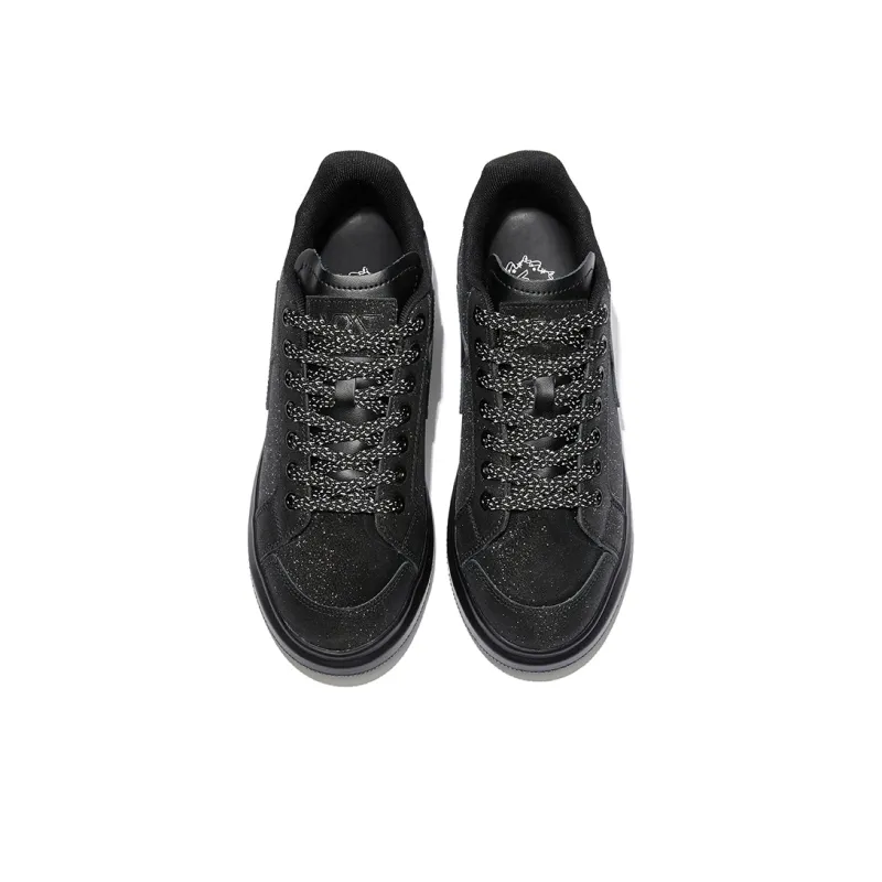 VOIT Skateboard Shoes Unisex Low Top Starlight Black-3