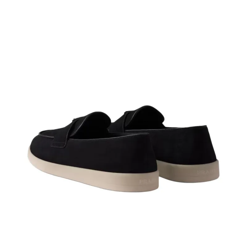 PRADA Loafers Men Black-5