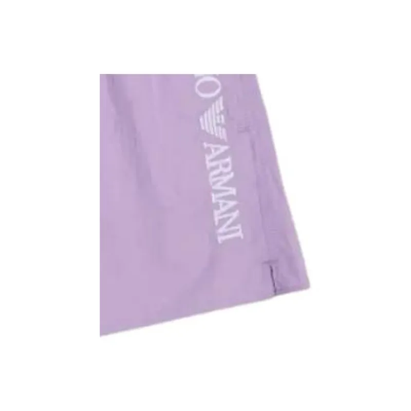 EMPORIO ARMANI Beach Shorts Men's Purple-4