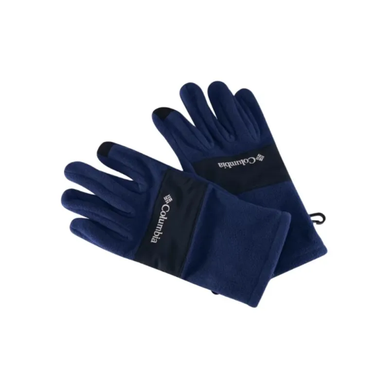 Columbia Polyester Elastane Gloves Men's Blue-1