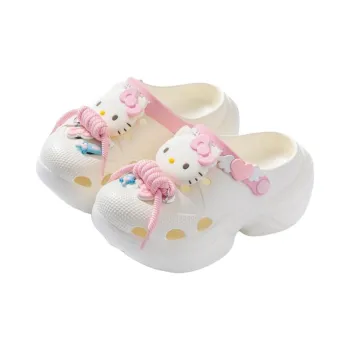 SHAJI Summer Cartoon Cute Platform Home Indoor Slip Resistant EVA Closed Toe Slippers For Women's