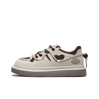 Dickies Low Top Skateboard Shoes Women's Beige Coffee