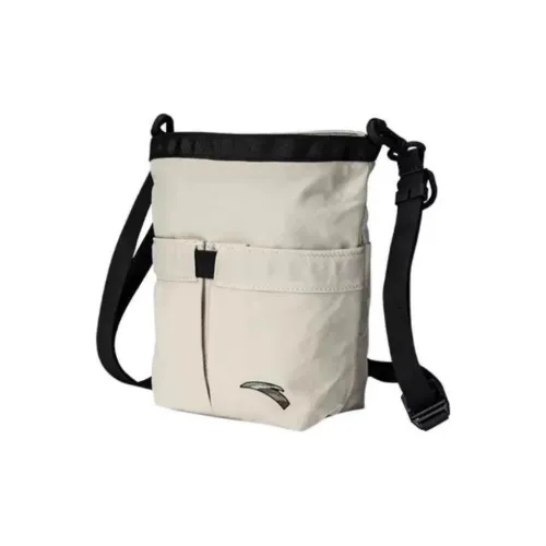 Anta Fabric Crossbody Bag Shoulder Bag Regular Unisex Cold Smoke Gray
