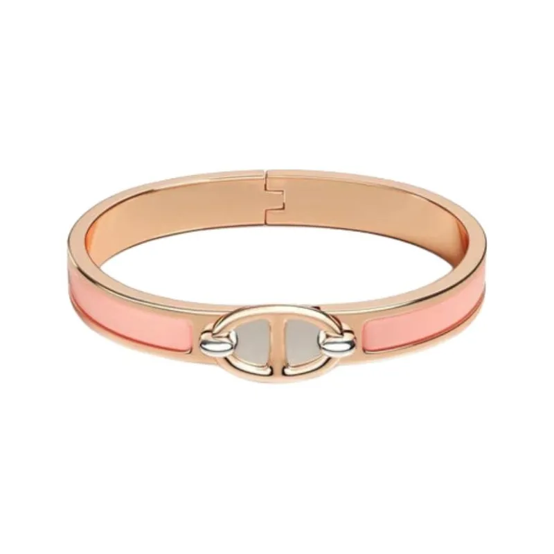 HERMES Enamel Bangles Men's Multicolor-7