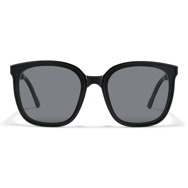 Sagawa TR/Memory Plastic Round Sunglasses Unisex-1
