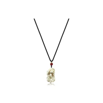 JUICY GRAPE Ivory Nut Necklaces Unisex