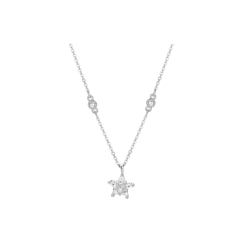 Clect Synthetic Cubic Zirconia Necklaces Women's-0