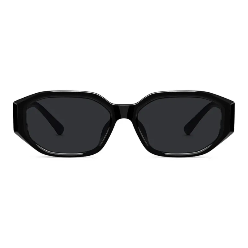 LOHO Plate Frame Irregular Shape Sunglasses Unisex-1