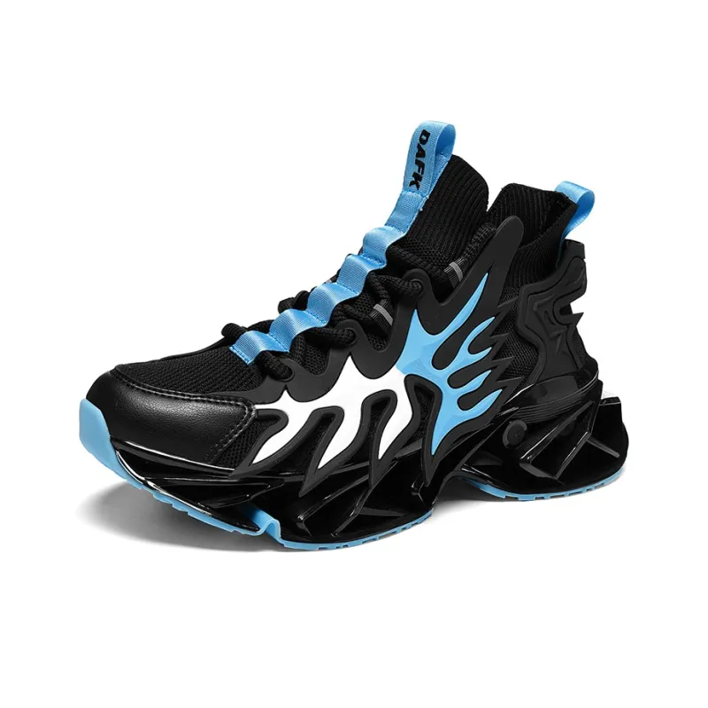 Jerden Smith Shock Absorbers With Slip Resistant And Abrasion Resistant Properties High Top Casual Shoes Men's-13