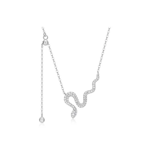 KADER 925 Sterling Silver Necklaces Women's Silver