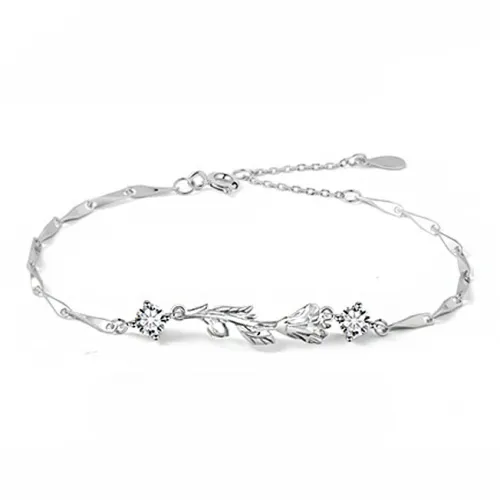 FROMLOVER 925 Sterling Silver Bracelets Women's