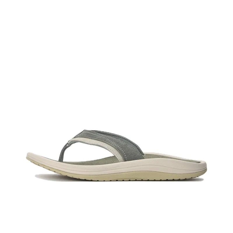 KOLON SPORT Abrasion Resistant Slip Resistant Flip Flops Unisex Green-0