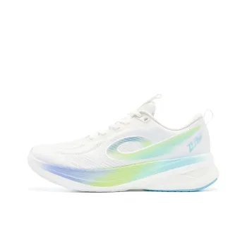 QIAODAN Speed 3LITE Anti Slip And Wear Resistant Breathable Low Top Casual Running Shoes Women's Jordan White Purple