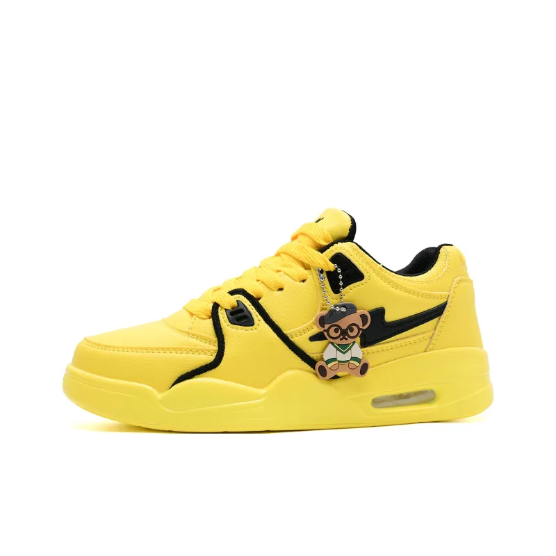 Teddy Bear Collection Coverage Slip Resistant, Abrasion Resistant, Lightweight Low Top Skateboard Shoes Unisex-15