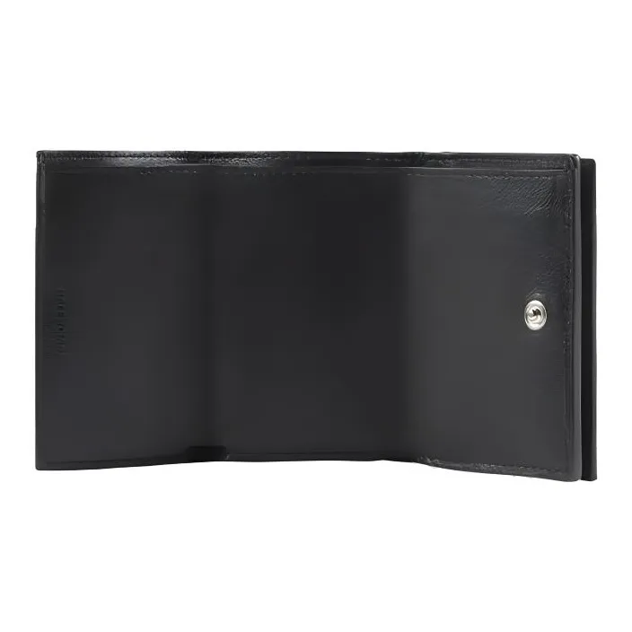 Balenciaga Cash Cow Leather Wallet Mini Men's Black-2