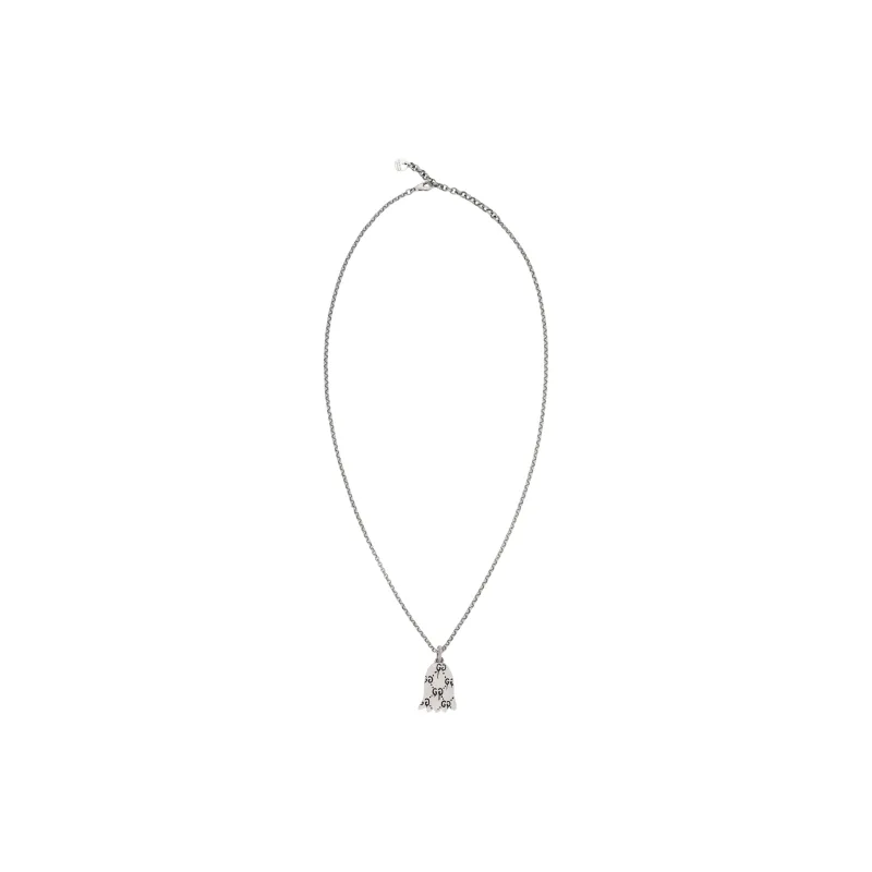 GUCCI 925 Sterling Silver Necklaces Women's-1