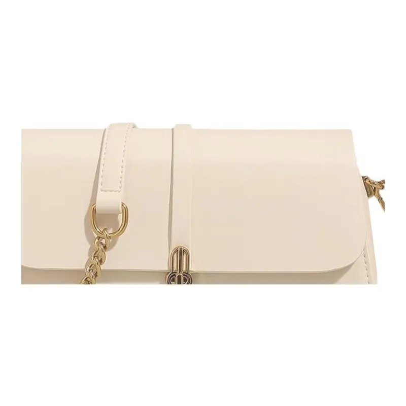 SEPTWOLVES PU Shoulder Bag Medium Size Women's Black/White/Coffee-4