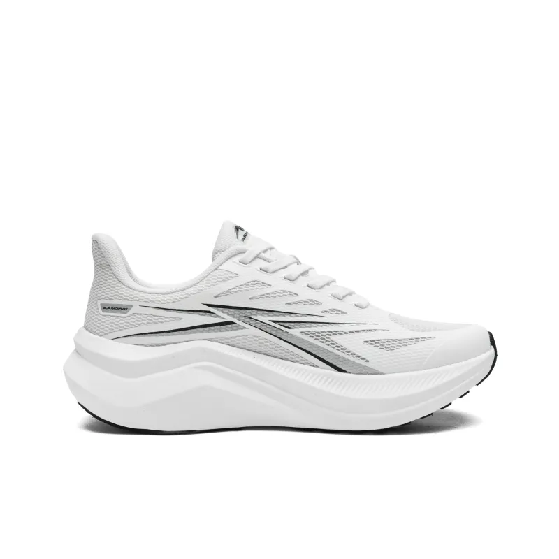 A.KNACKFUSS Carbon Speed 4.0 Pro Cushioning Slip Resistant Breathable Support Low Top Running Shoes Unisex Silver White-4