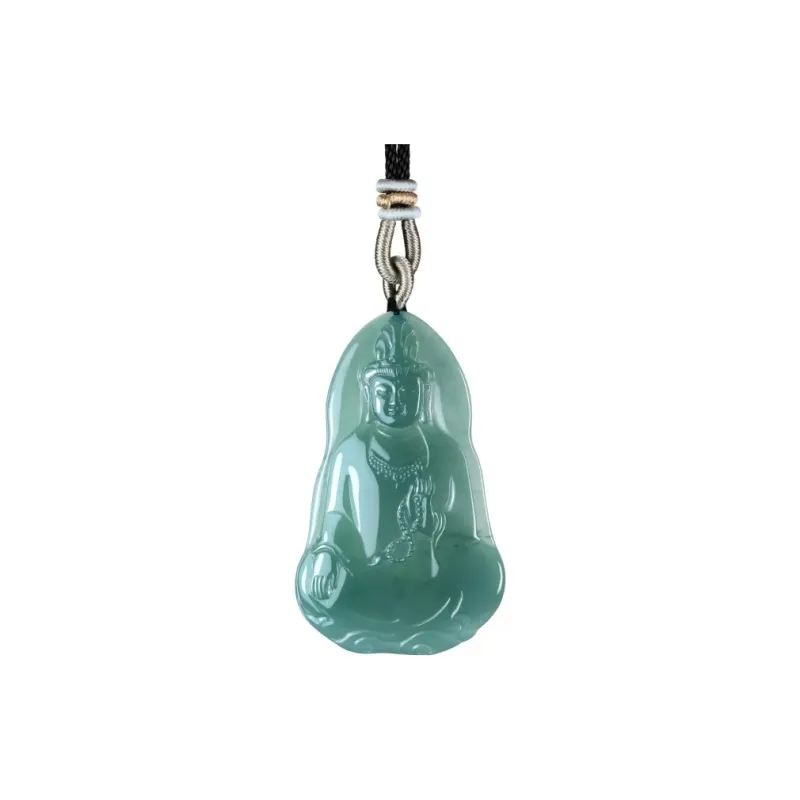 Jade Is Boundless Ice Glutinous Jadeite Pendants Unisex-0