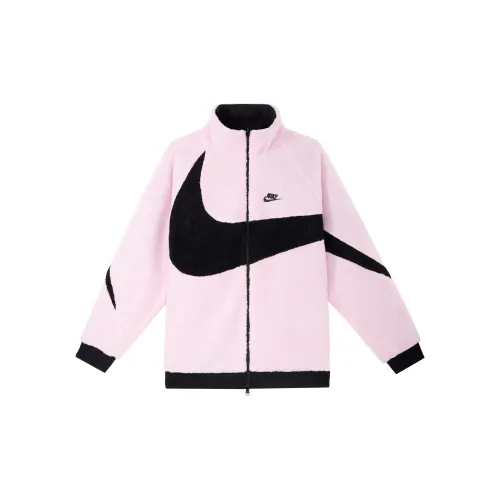 Nike Women's Big Swoosh Reversible Boa Jacket Asia Sizing
