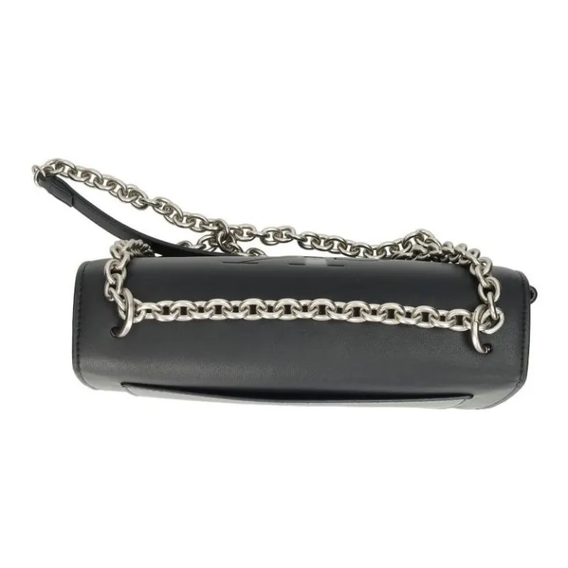 CALVIN KLEIN Synthetic Material Shoulder Bag Women's Black-4