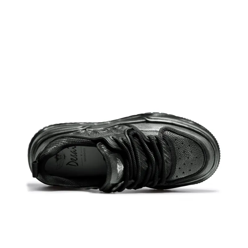 Desai Abrasion Resistant Slip Resistant Skateboard Shoes Men's-3