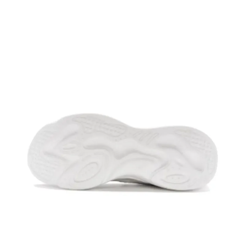 XTEP Yuan Qi Breathable And Wear-resistant Low-Top Casual Shoes Women's White Gray-5
