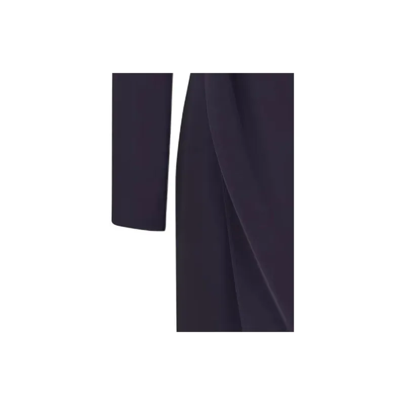 EMPORIO ARMANI Technical Cady Dress With Front Panel-4
