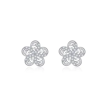 PRP S925 Silver Stud Earrings Women's