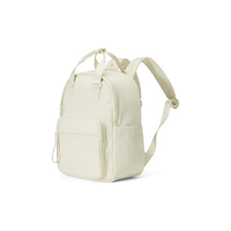 Skechers Fabric Backpack Unisex Cream Beige White-1