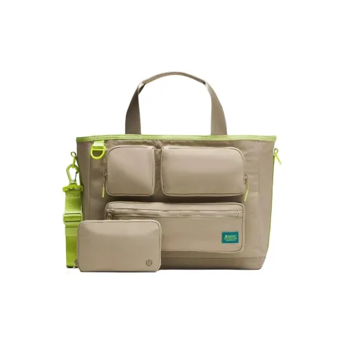 Lululemon Nylon Shoulder Bag, Crossbody Bag, Handbag Unisex Oak