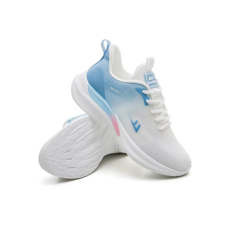 Warrior Cushioned Wear Resistant Lightweight Breathable Low Top Running Shoes Women's-5