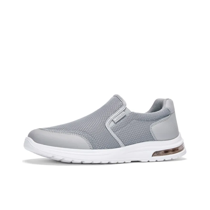 Warrior Lightweight Breathable Anti-Slip And Wear-Resistant Lazy Slip-on Elderly Parent Casual Shoes Men's-4