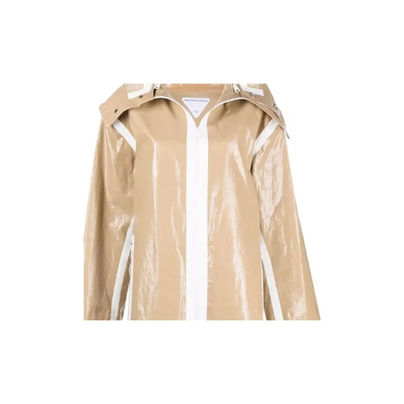 Bottega Veneta Trench Coats Women's Brown-4