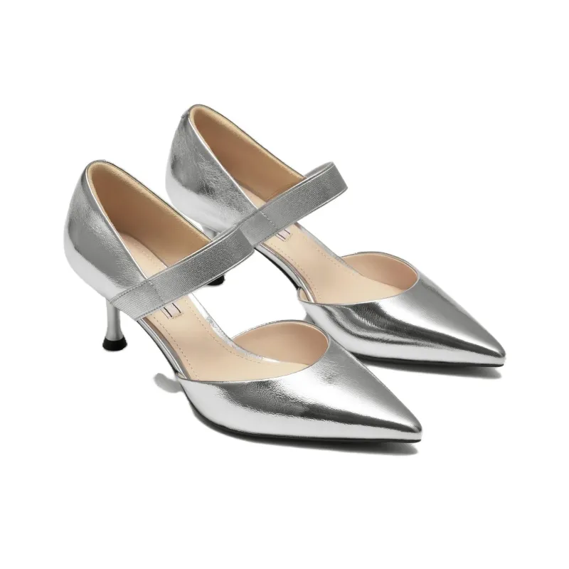 73Hours Future Melody High Heels Women's Ecru-2