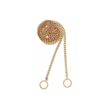 Marla Aaron 14kt Yellow Gold Fine Curb Chain Necklace
