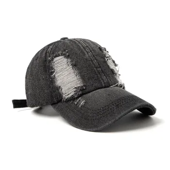BAIJUAN Cotton Visible Face Sun Protection Baseball Cap Unisex