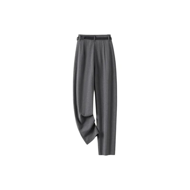 IHIMI Casual Pants Women's Dark Gray-2
