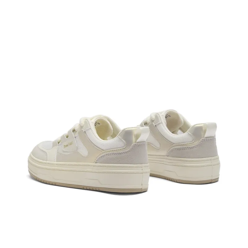 Hotwind Abrasion Resistant Breathable Slip Resistant Low Top Skateboard Shoes Women's-2