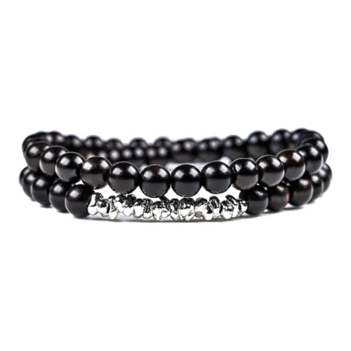 Blooming Petals Ebony Bracelets Unisex