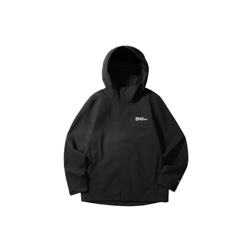 Jack Wolfskin Outdoor Hiking Waterproof, Windproof, Breathable, Quick Dry Windbreaker Jacket Men's