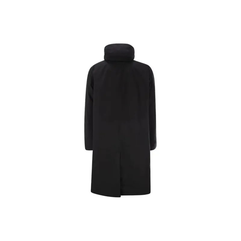 HERNO Hooded Buttoned Coat-1