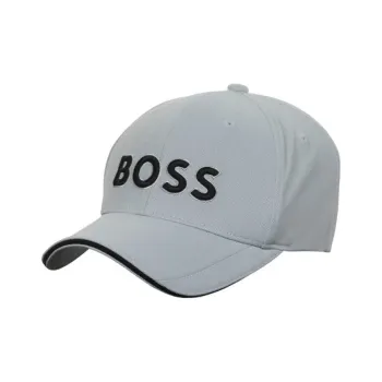 HUGO BOSS Polyester Baseball Caps Men's Gray