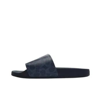 COACH Slide Slippers Men's Blue