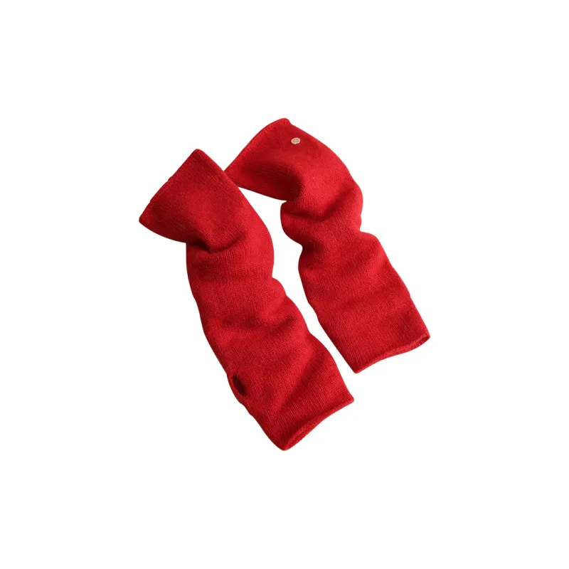 Lagur Cotton+Wool Knit Gloves Women's-2