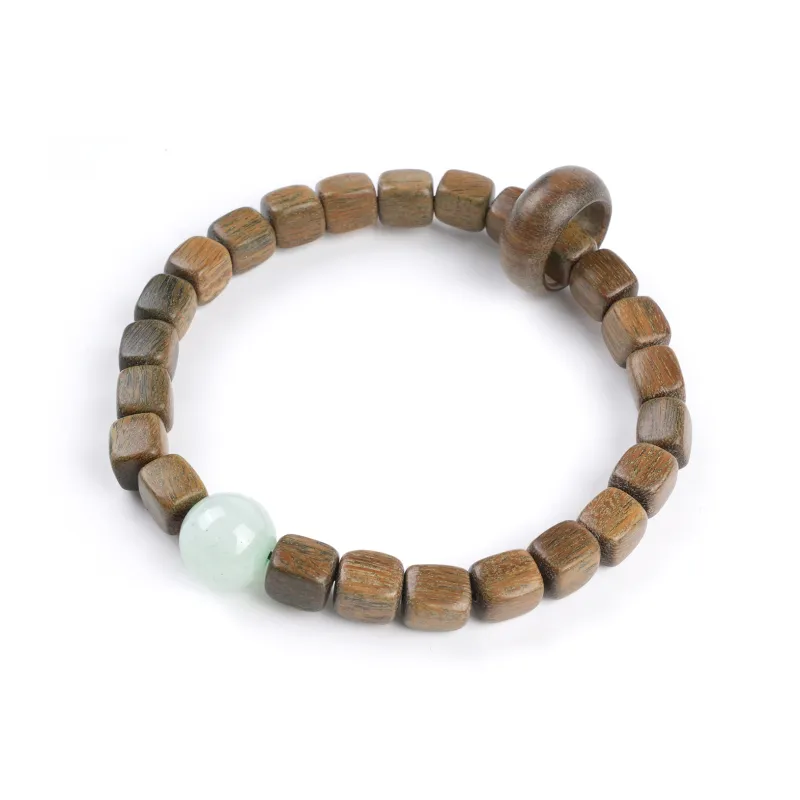 LINKY Laboratory Green Sandalwood Bracelets Unisex-1