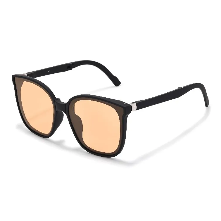 Sagawa TR/Memory Plastic Round Sunglasses Unisex-4