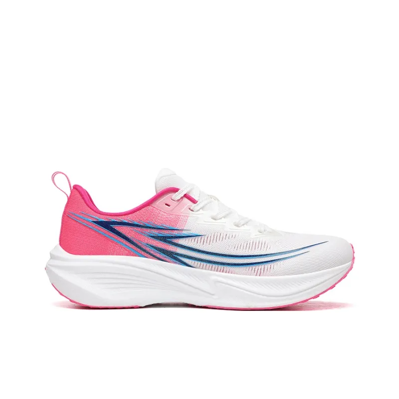 Up Run Cloud Piercing Arrow Running Shoes Unisex White Pearl Rose Red-1