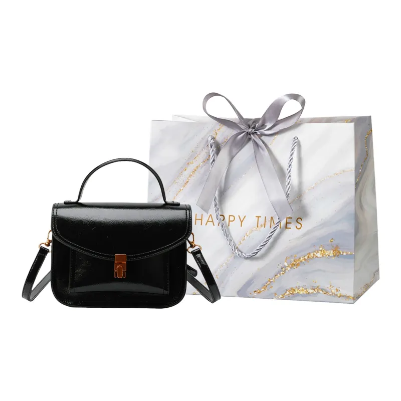 Miss Angel PU Crossbody Bag, Shoulder Bag, Handbag Women's Multicolor-6